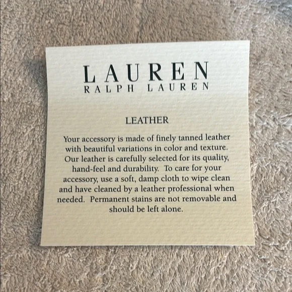 Lauren Ralph Lauren Black Leather Satchel - Picture 9 of 12